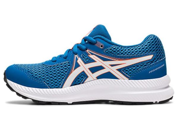 ASICS SHOES | CONTEND 7 GS - Reborn Blue/White