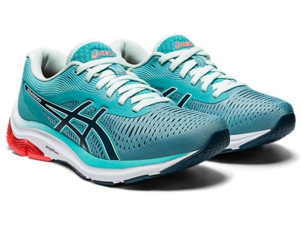 ASICS SHOES | GEL-PULSE 12 - Techno Cyan/Magnetic Blue