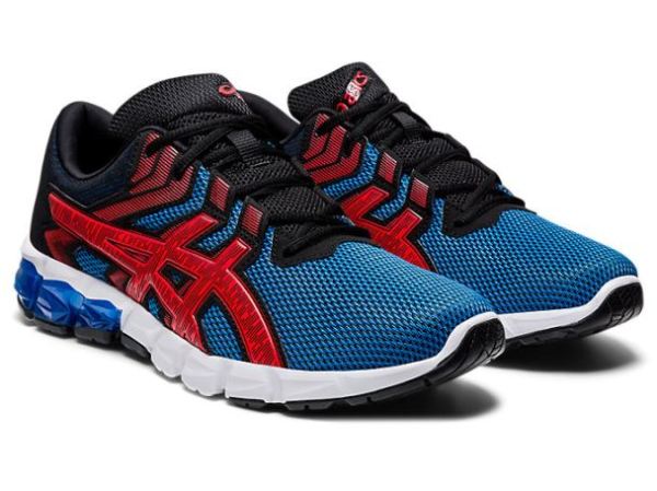 ASICS SHOES | GEL-QUANTUM 90 2 - Electric Blue/Fiery Red