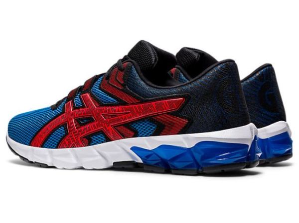 ASICS SHOES | GEL-QUANTUM 90 2 - Electric Blue/Fiery Red