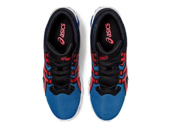 ASICS SHOES | GEL-QUANTUM 90 2 - Electric Blue/Fiery Red