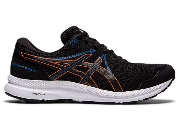 ASICS SHOES | GEL-CONTEND 7 - Black/Marigold Orange