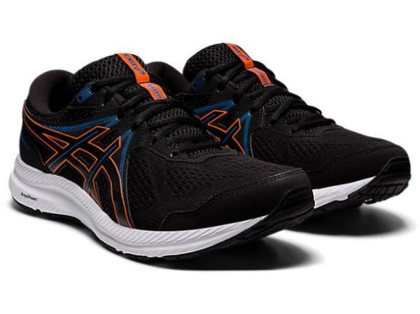 ASICS SHOES | GEL-CONTEND 7 - Black/Marigold Orange