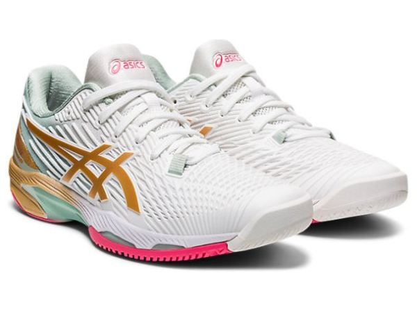 ASICS SHOES | SOLUTION SPEED FF 2 L.E. - White/Champagne