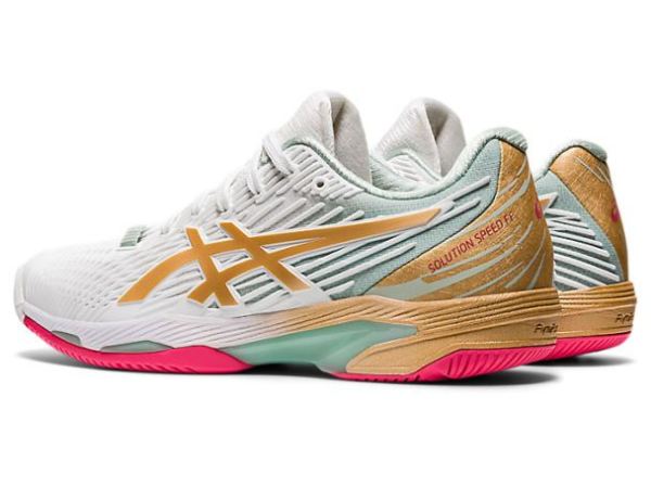 ASICS SHOES | SOLUTION SPEED FF 2 L.E. - White/Champagne