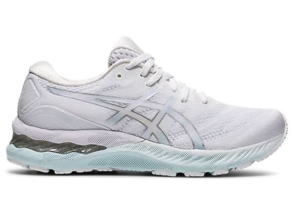 ASICS SHOES | GEL-NIMBUS 23 - White/Pure Silver