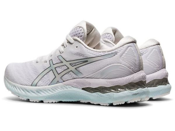 ASICS SHOES | GEL-NIMBUS 23 - White/Pure Silver