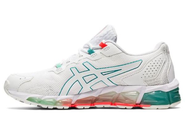 ASICS SHOES | GEL-QUANTUM 360 6 - White/Techno Cyan