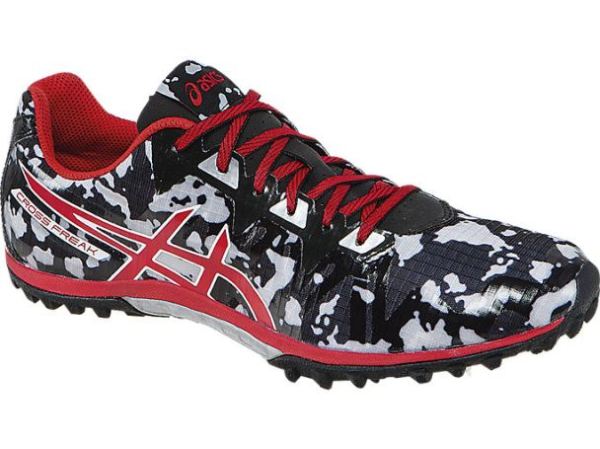 ASICS SHOES | Cross Freak 2 - Black/Fiery Red/Grey