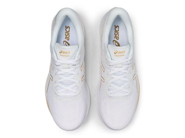 ASICS SHOES | GLIDERIDE - White/Pure Gold