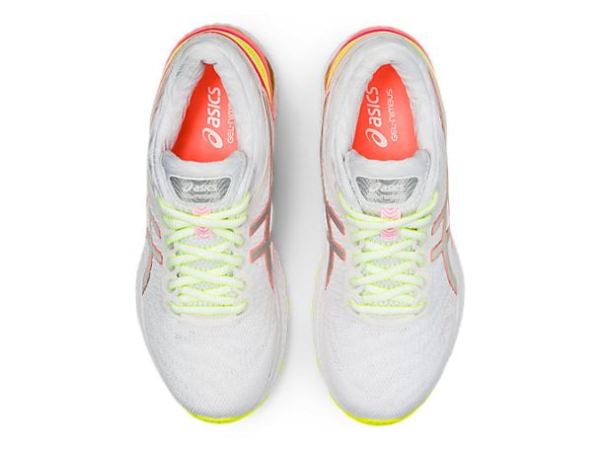 ASICS SHOES | GEL-NIMBUS 22 LITE-SHOW - White/Sun Coral