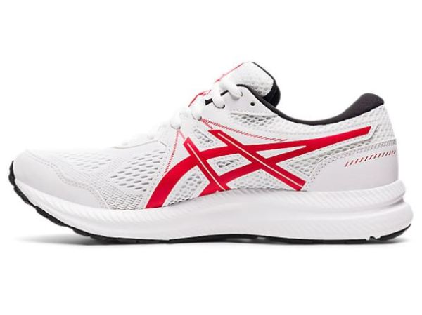 ASICS SHOES | GEL-CONTEND 7 - White/Classic Red