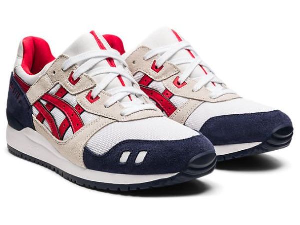 ASICS SHOES | GEL-LYTE III OG - White/Classic Red