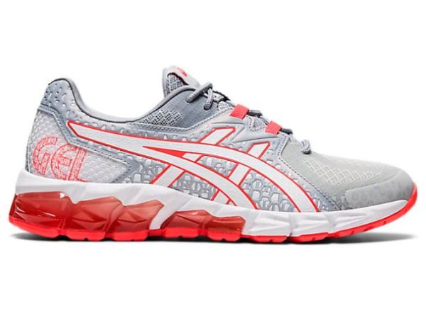 ASICS SHOES | GEL-QUANTUM 180 5 - Glacier Grey/Flash Coral