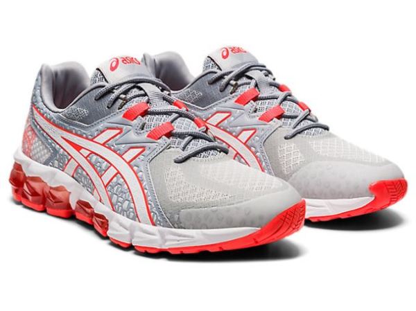 ASICS SHOES | GEL-QUANTUM 180 5 - Glacier Grey/Flash Coral