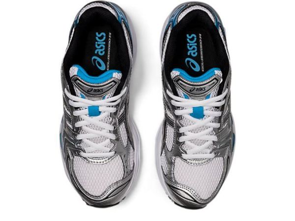 ASICS SHOES | GEL-KAYANO 14 - White/Aizuri Blue