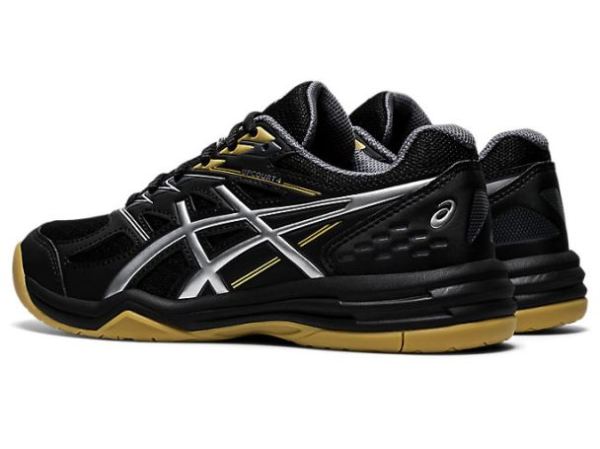 ASICS SHOES | UPCOURT 4 GS - Black/Pure Silver