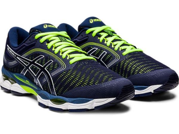 ASICS SHOES | GEL-ZIRUSS 3 - Peacoat/Safety Yellow