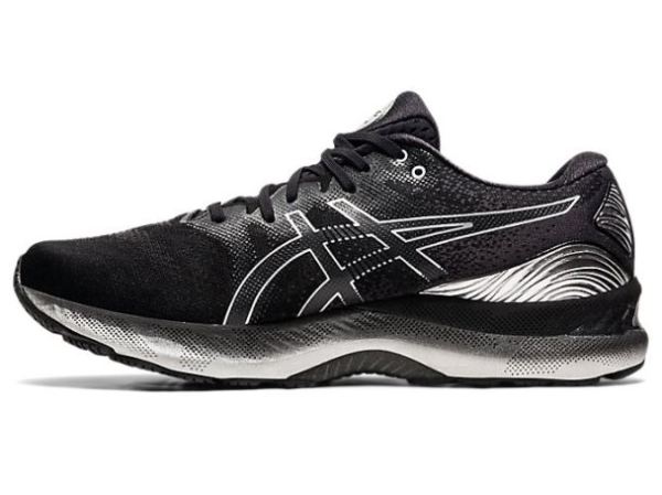 ASICS SHOES | GEL-NIMBUS 23 PLATINUM - Black/Pure Silver