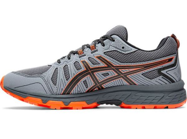 ASICS SHOES | GEL-VENTURE 7 (4E) - Carrier Grey/Habenero