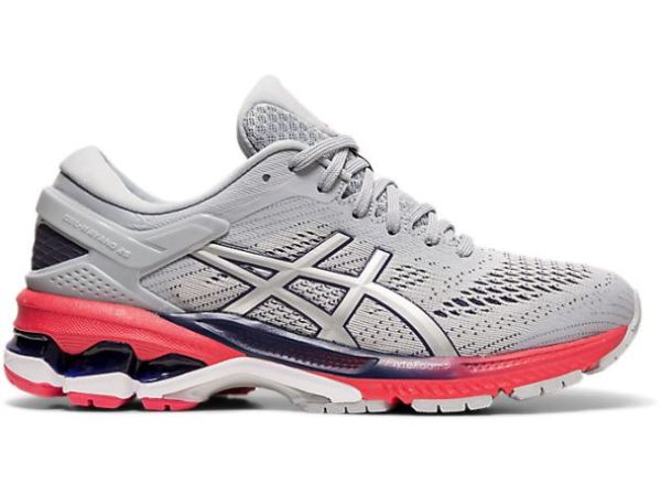 ASICS SHOES | GEL-KAYANO 26 - Piedmont Grey/Silver