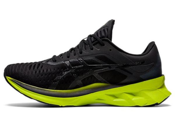 ASICS SHOES | NOVABLAST - Black/Lime Zest