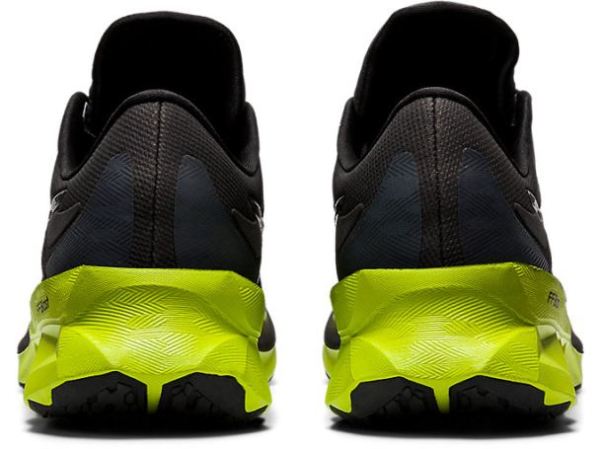 ASICS SHOES | NOVABLAST - Black/Lime Zest