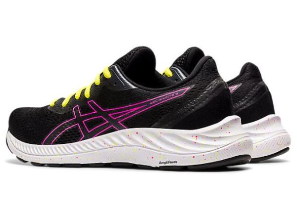 ASICS SHOES | GEL-EXCITE 8 - Black/Hot Pink