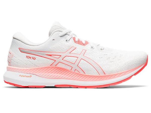 ASICS SHOES | EvoRide TOKYO - White/Sunrise Red