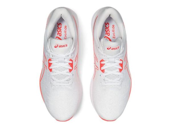 ASICS SHOES | EvoRide TOKYO - White/Sunrise Red