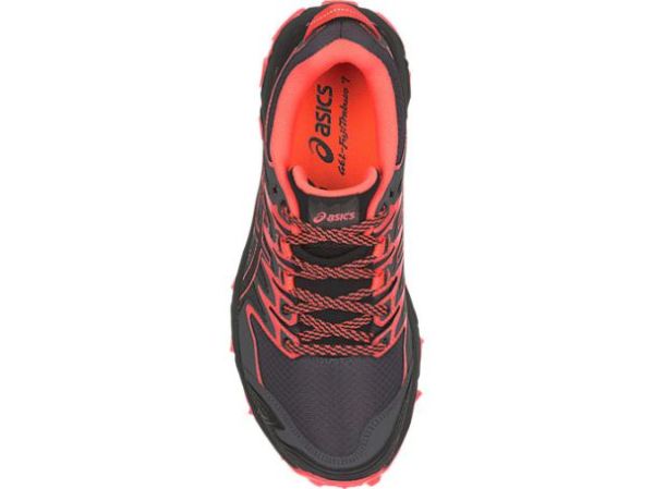 ASICS SHOES | GEL-FUJITRABUCO 7 - Black/Flash Coral