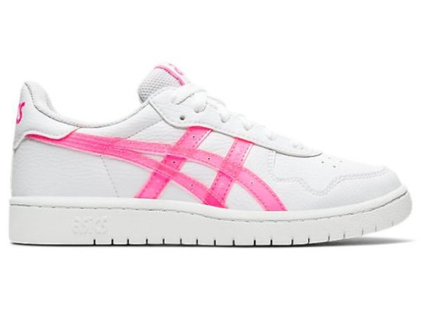 ASICS SHOES | JAPAN S GS - White/Hot Pink