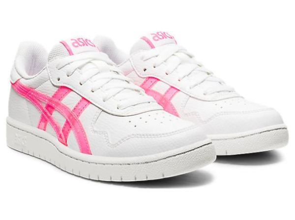 ASICS SHOES | JAPAN S GS - White/Hot Pink