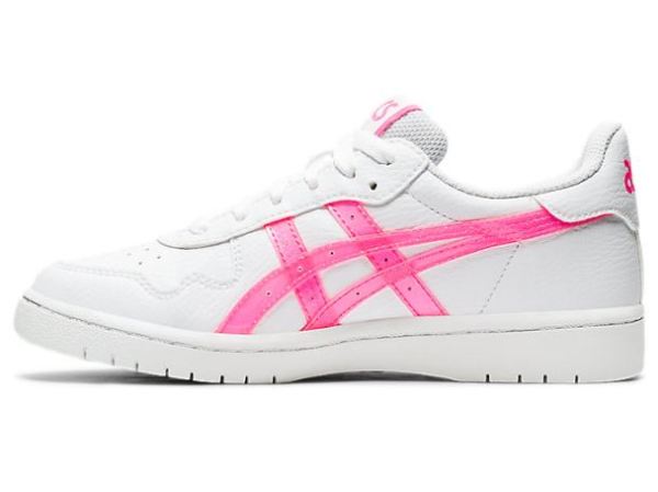 ASICS SHOES | JAPAN S GS - White/Hot Pink