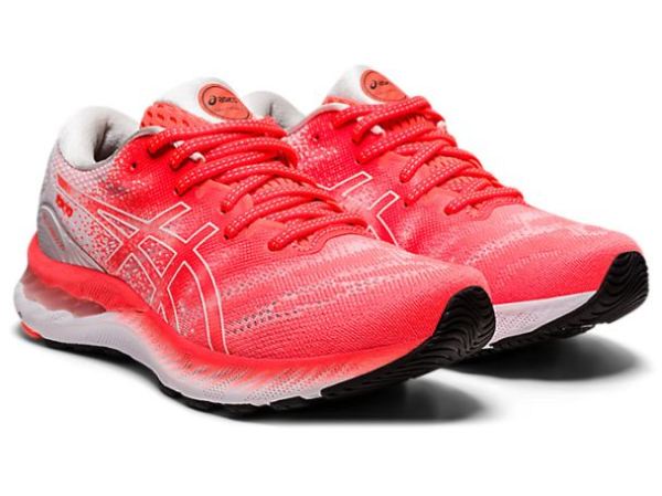 ASICS SHOES | GEL-NIMBUS 23 TOKYO - Sunrise Red/White