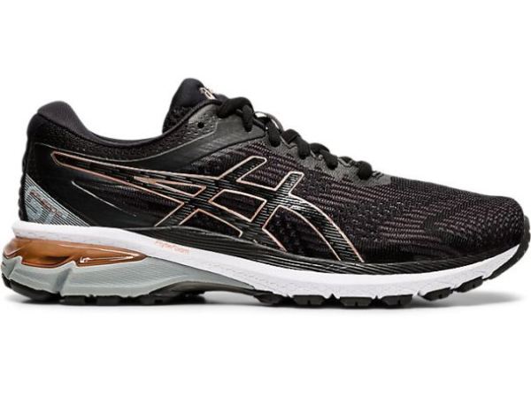 ASICS SHOES | GT-2000 8 (D) - Black/Rose Gold