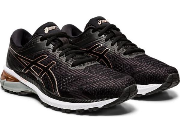 ASICS SHOES | GT-2000 8 (D) - Black/Rose Gold