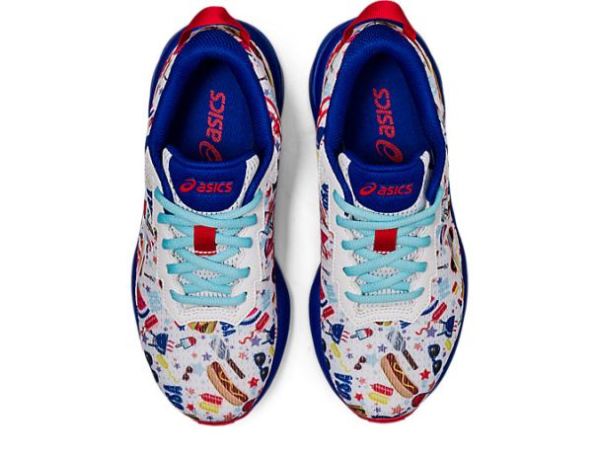 ASICS SHOES | GEL-NOOSA TRI 13 GS - White/Classic Red