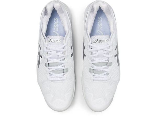 ASICS SHOES | GEL-Resolution 8 - White/Pure Silver