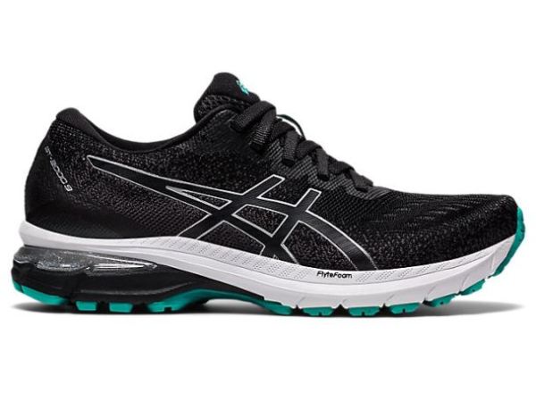 ASICS SHOES | GT-2000 9 KNIT - Black/Pure Silver