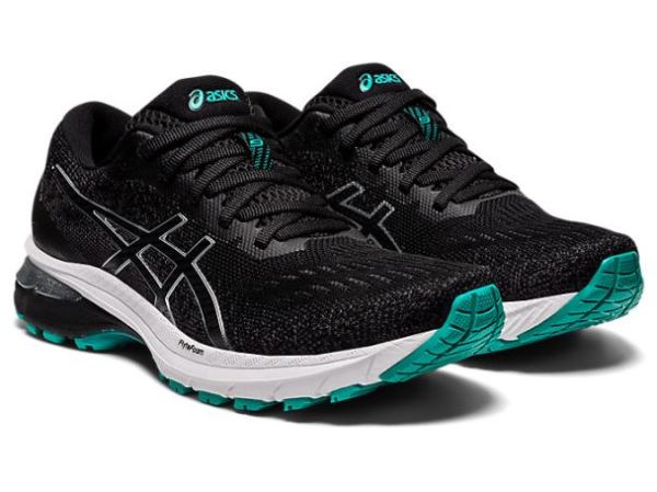 ASICS SHOES | GT-2000 9 KNIT - Black/Pure Silver