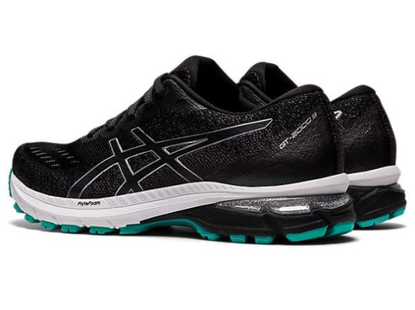 ASICS SHOES | GT-2000 9 KNIT - Black/Pure Silver