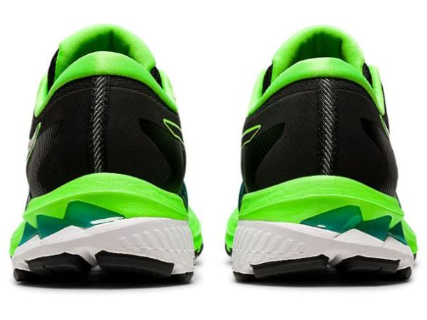 ASICS SHOES | GEL-KAYANO 27 GS - Black/Green Gecko