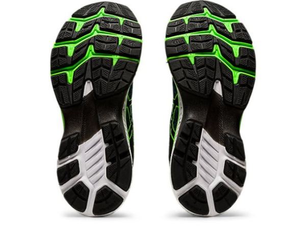 ASICS SHOES | GEL-KAYANO 27 GS - Black/Green Gecko