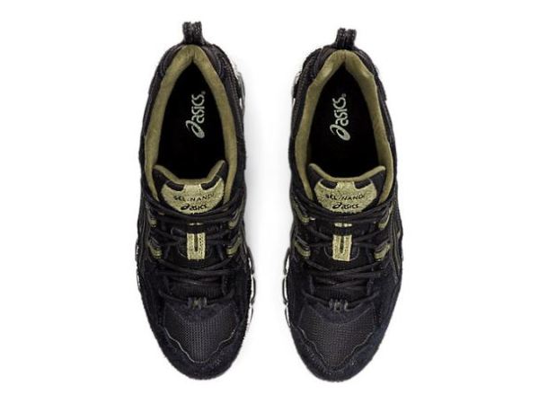 ASICS SHOES | GEL-NANDI 360 - Black/Smog Green