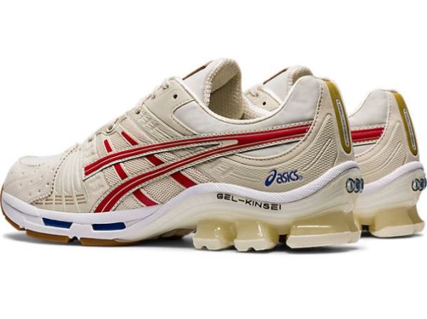 ASICS SHOES | GEL-KINSEI OG RETRO TOKYO - Birch/Classic Red