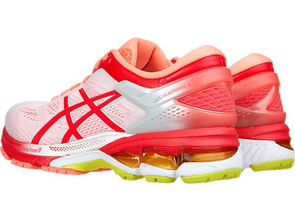 ASICS SHOES | GEL-KAYANO 26 KAI - White/Laser Pink