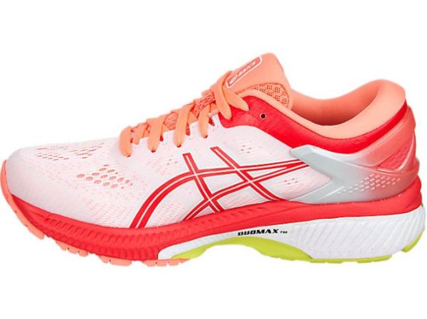 ASICS SHOES | GEL-KAYANO 26 KAI - White/Laser Pink