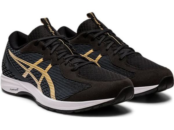 ASICS SHOES | LYTERACER 2 - Black/Pure Gold