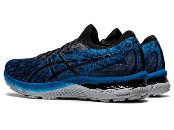 ASICS SHOES | GEL-NIMBUS 23 KNIT - Reborn Blue/Black